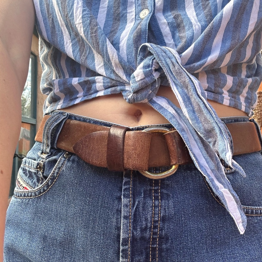 Glove Cowhide Western Belt